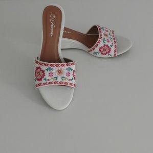 Forever slip on sandals